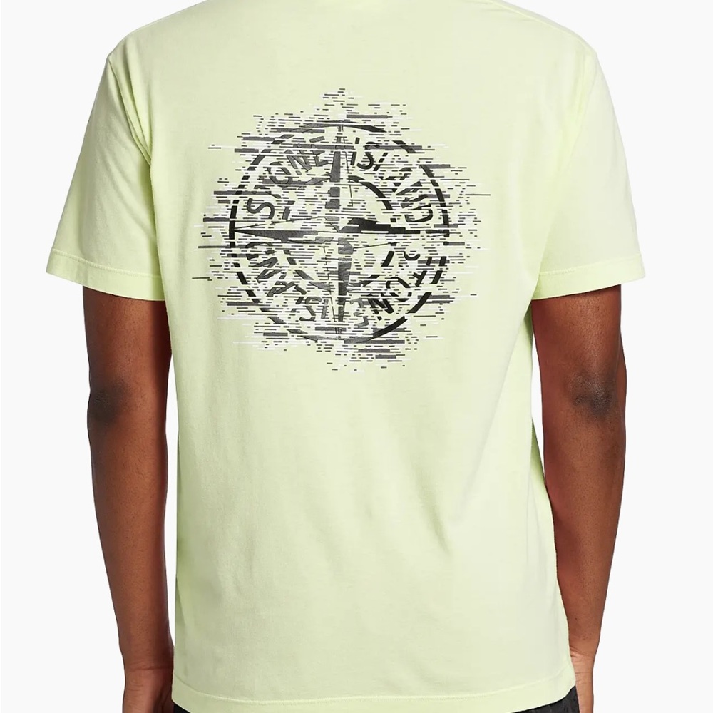 Stone Island Cotton Graphic T-Shirt